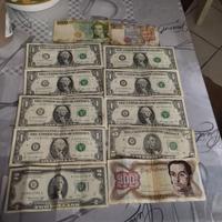 Banconote antiche  e monete