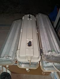 PLAFONIERE STAGNE (5pz) Neon Disano 970 2x18 watt