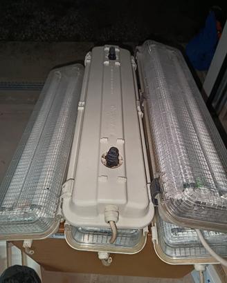 PLAFONIERE STAGNE (5pz) Neon Disano 970 2x18 watt