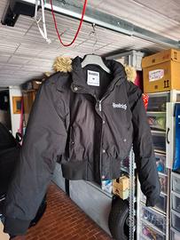 Piumino Hoodrich Azure Bomber Jacket