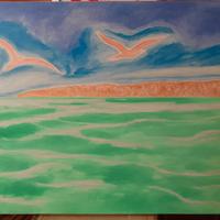 tela "Paesaggio marino "