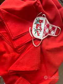 Tovaglia natalizia in lino