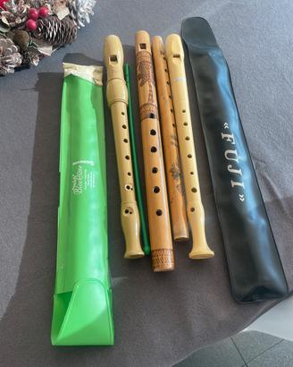 Flauti dolci soprani in do