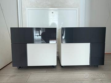 Comodini moderni con ruote