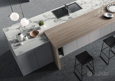 Cucine su Progettazione  ✏ LINEARE 300 cm con Gola