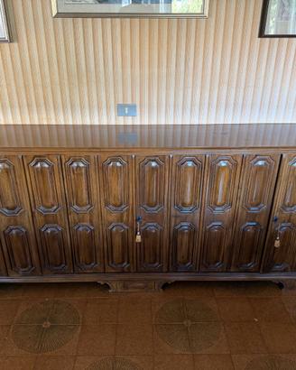 Madia credenza in legno massello 6 ante – 243 cm