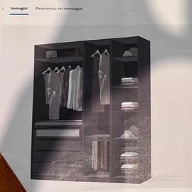 Ikea Pax 200x66x238 METÀ PREZZO