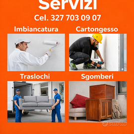 Imbianchino Cartongesso Sgomberi Traslochi