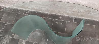 Tavolo in cristallo 2 mt. X 1 mt