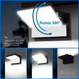 LEMO Applique LED da Esterno 150W 6000K