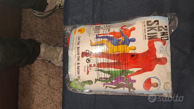 Costume di carnevale second skin rosso