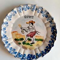 Piatto ceramica decorativa di Bassano del Grappa