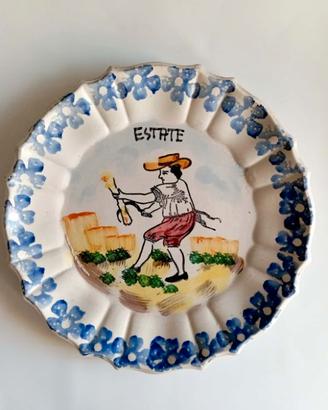 Piatto ceramica decorativa di Bassano del Grappa