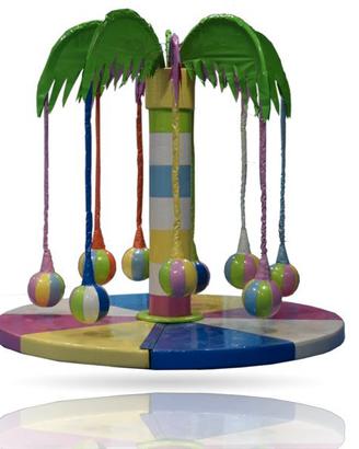 Palm Fantasy giostra con rotazione e luci