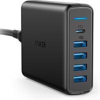 Anker Caricatore Multipresa 60W, USB A/C