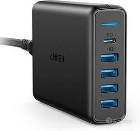 Anker Caricatore Multipresa 60W, USB A/C