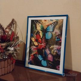 Quadro tecnica diamanti