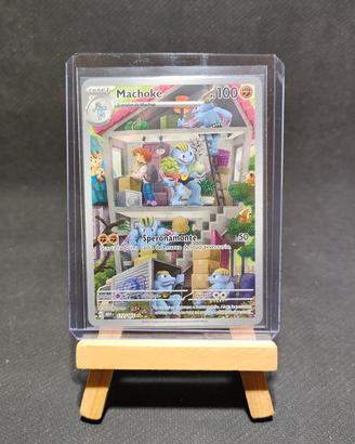 Machoke (177/165) Carta Pokemon di 151 - Full Art 
