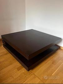 Tavolino da salotto finitura wengé