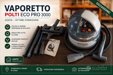Polti VAPORETTO EcoPro 3000 - pulitore a vapore