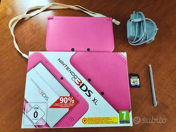 Nintendo 3DS XL Rosa con scatola + accessori