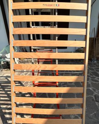 Rete in doghe con materasso