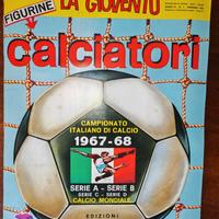 ALBUM CALCIATORI 1967-68 PANINI ORIGINALE PERFETTO