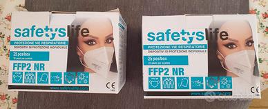 25 X Mascherine FFP2 certificate in busta singola