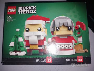 lego babbo natale e signora 
