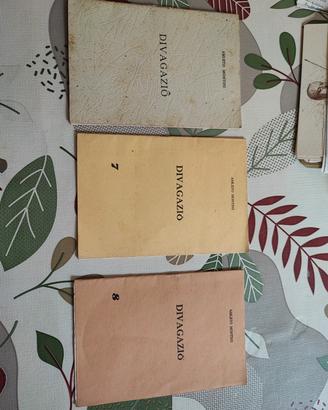 Lotto 3 Libretti Divagazio Amleto Montini Romagna