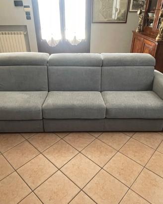 DIVANO LETTO 3 POSTI POLTRONE SOFÀ NUOVO MAI USATO