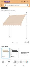 Tenda da sole per balcone o veranda esterni