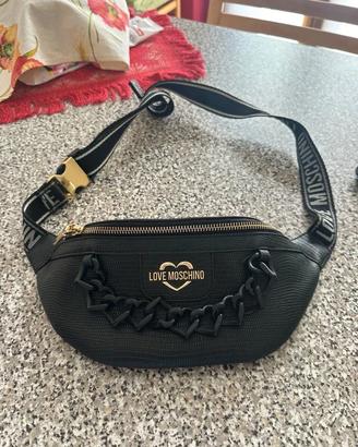 Marsupio Love Moschino nero