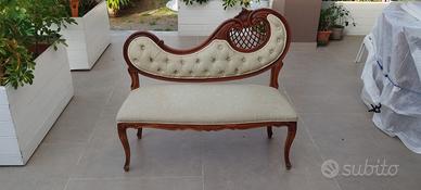 Divanetto panchina ingresso d’epoca in stile