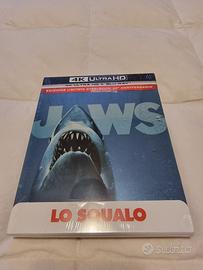 Lo Squalo Steelbook Blu Ray 4k 45° anniversario