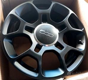 Cerchi in lega 16 pollici originali FIAT 500