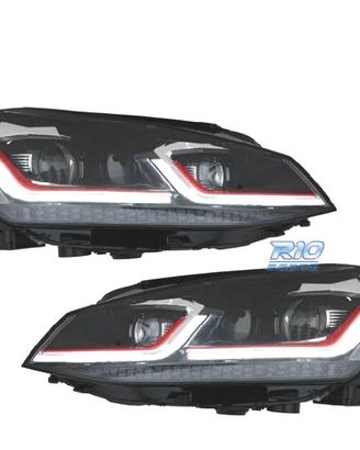 FARI VOLKSWAGEN VW GOLF 7 12-17 LOOK 7.5 GTI DRL D