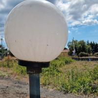 palla per palo luce da giardino