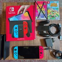 Nintendo Switch OLED+Animal Crossing-New Horizons