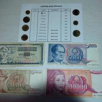 Monete e Banconote Jugoslavia