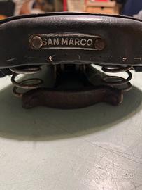 Sella San Marco vintage con targhetta originale