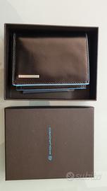 Portafoglio Piquadro Nero verticale