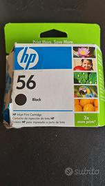 Cartuccia HP Nero Black 56