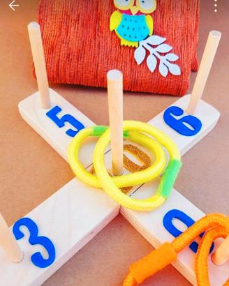 Gioco in legno smontabile