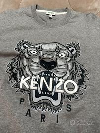 Felpa grigia kenzo online