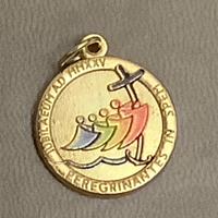 Papa Leone XIV medaglietta giubileo 2025 e calenda