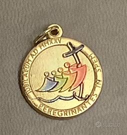 Papa Leone XIV medaglietta giubileo 2025 e calenda