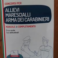 LIBRO CONCORSO ALLIEVI MARESCIALLI ARMA DEI CC