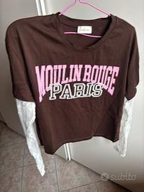 T-shirt "Moulin Rouge"  Susy Mix Tg. Unica