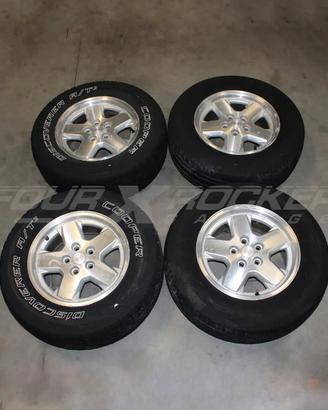 N°4 cerchi in lega 16×7 Jeep Cherokee KJ
